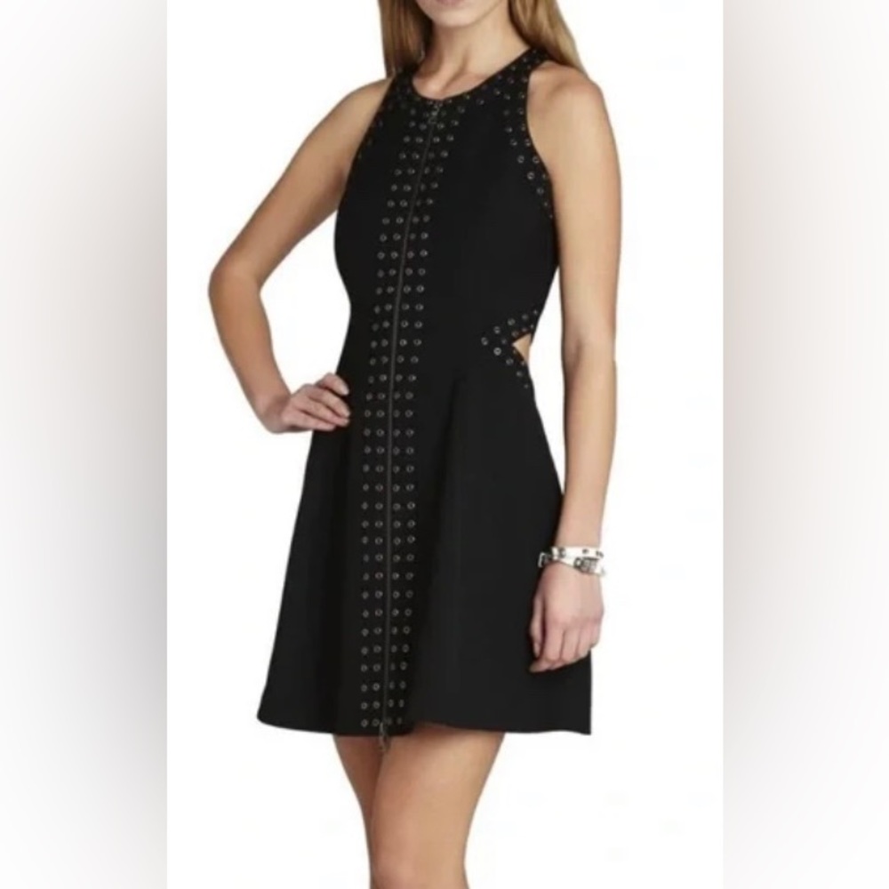 ✨⚡️💥BCBGMAXAZRIA “JENN” dress with side cutouts Size 8